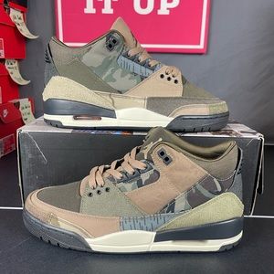 Air Jordan 3 Retro 'Patchwork' Sz 8 Used